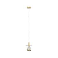 Neordic Pendelleuchte Stian E27 max. 60W Messing gebürs