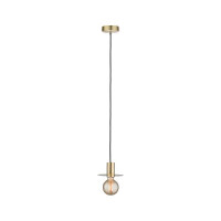 Neordic Pendelleuchte Stian E27 max. 60W Messing gebürs