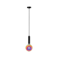Neordic Pendelleuchte Kine E27 max. 60W Schwarz dimmbar Meta