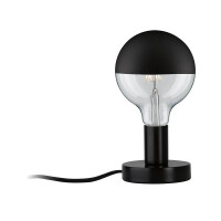 Neordic Tischleuchte Haldor E27 max. 60W Schwarz Metall 2