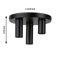 Neordic Deckenleuchte Skogen E27 230V max. 3x20W dimmbar Sch