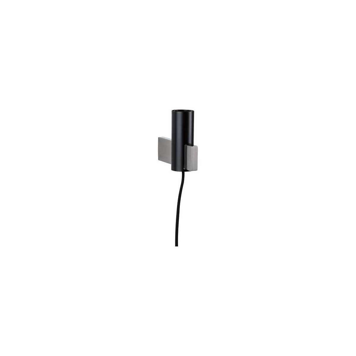 Neordic Wandleuchte Aik E27 230V max. 20W dimmbar Schwarz