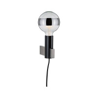 Neordic Wandleuchte Aik E27 230V max. 20W dimmbar Schwarz 3