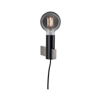 Neordic Wandleuchte Aik E27 230V max. 20W dimmbar Schwarz 4