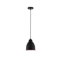 Neordic Pendelleuchte Hilla E27 max. 40W Schwarz dimmbar Met