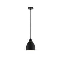 Neordic Pendelleuchte Hilla E27 max. 40W Schwarz dimmbar Met