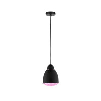 Neordic Pendelleuchte Hilla E27 max. 40W Schwarz dimmbar Met