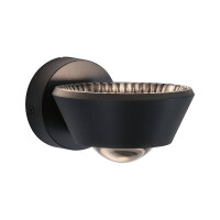 LED Wandleuchte Sabik IP44 2700K 840lm / 320lm 230V 9 / 1x4W