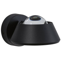 LED Wandleuchte Sabik IP44 2700K 840lm / 320lm 230V 9 / 1x4W