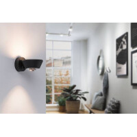 LED Wandleuchte Sabik IP44 2700K 840lm / 320lm 230V 9 / 1x4W