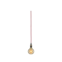 Neordic Pendelleuchte Eldar inkl. Stecker E27 max. 20W Rot N