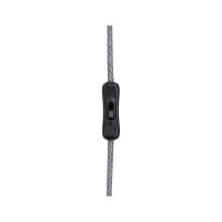 Neordic Pendelleuchte Eldar inkl. Stecker E27 max. 20W Grau 