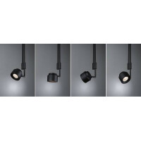 LED Pendelleuchte 3-Step-Dim Puric Pane 9,5W Schwarz 5