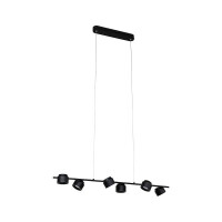 LED Pendelleuchte 3-Step-Dim Puric Pane 6x4,5W Schwarz 4