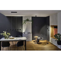 LED Pendelleuchte 3-Step-Dim Puric Pane 6x4,5W Schwarz 7