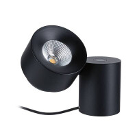 LED Tischleuchte 3-Step-Dim Puric Pane 2700K 300lm 3W Schwar