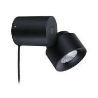 LED Tischleuchte 3-Step-Dim Puric Pane 2700K 300lm 3W Schwar
