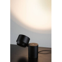 LED Tischleuchte 3-Step-Dim Puric Pane 2700K 300lm 3W Schwar