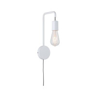 Wandleuchte Calvani E27 230V max. 40W dimmbar Weiß 3