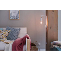 Wandleuchte Calvani E27 230V max. 40W dimmbar Weiß 7