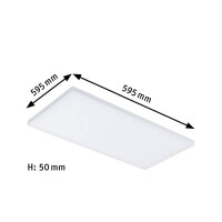 LED Panel Smart Home Zigbee Velora eckig 595x295mm Tunable W