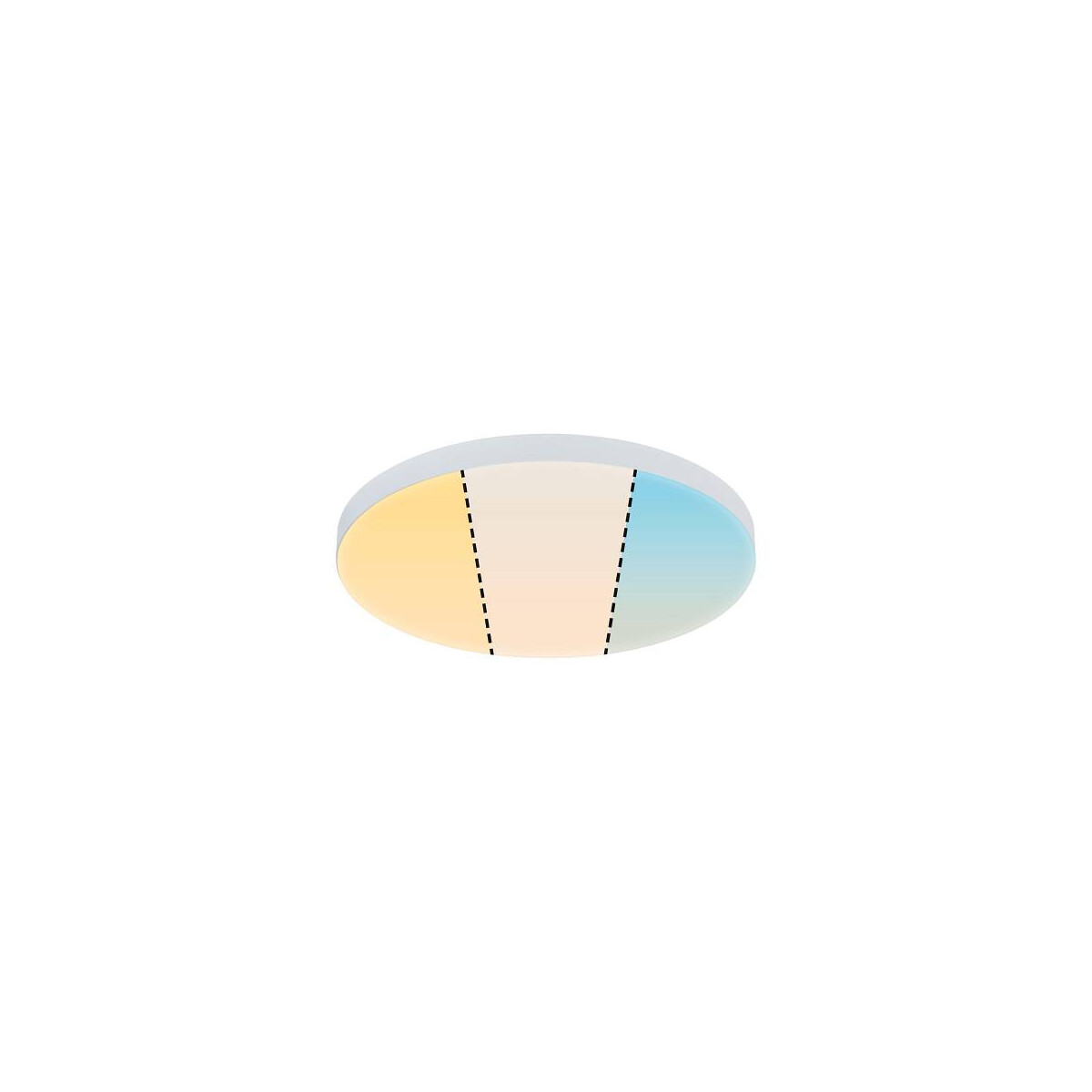 LED Panel Velora rund 300mm White Switch Weiß