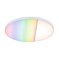 LED Panel Smart Home Zigbee Velora rund 400mm RGBW Wei&szlig
