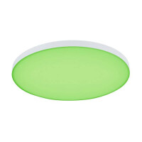 LED Panel Smart Home Zigbee Velora rund 400mm RGBW Wei&szlig