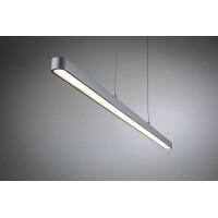 LED Pendelleuchte Lento 2700K 1800lm 42W Chrom matt dimmbar 