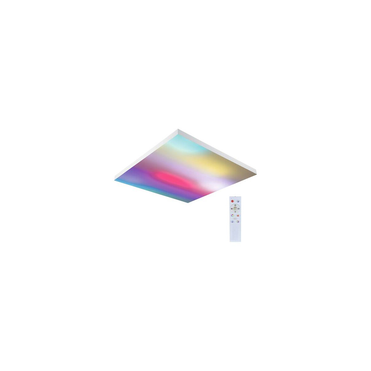 LED Panel Velora Rainbow dynamicRGBW eckig 595x595mm 3000 - 6500K Weiß dimmbar