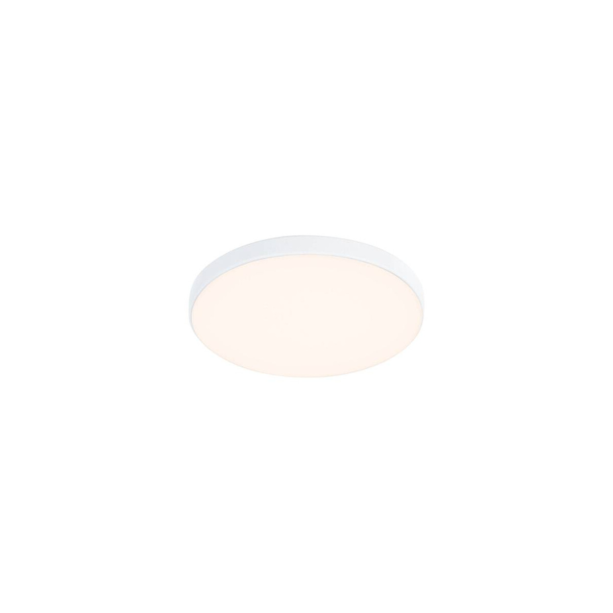 VariFit LED Einbaupanel Veluna Edge IP44 rund 90mm 450lm 3000K Weiß