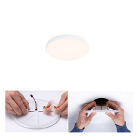VariFit LED Einbaupanel Veluna Edge IP44 rund 90mm 450lm 300