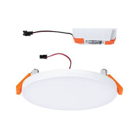 VariFit LED Einbaupanel Veluna Edge IP44 rund 120mm 650lm 30