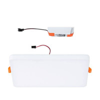 VariFit LED Einbaupanel Veluna Edge IP44 eckig 160x160mm 110