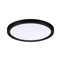 VariFit LED Einbaupanel Areo IP44 rund 175mm 4000K Schwarz 4