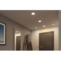 VariFit LED Einbaupanel Areo IP44 rund 175mm 4000K Schwarz 5