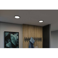 VariFit LED Einbaupanel Areo IP44 rund 175mm 4000K Schwarz 7