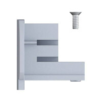 ProRail3 Verbinder Endkappe 1er-Pack 35x31,5mm Silber 2
