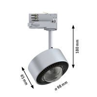 ProRail3 LED Schienenspot Aldan 539lm 8,5W 3000K dimmbar 230