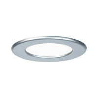 LED Einbaupanel IP44 rund 115mm 4000K Ch gallery