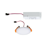 VariFit LED Einbaupanel Veluna IP44 rund 75mm 4000K Satin 8