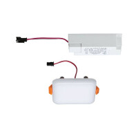 VariFit LED Einbaupanel Veluna IP44 eckig 75x75mm 4000K Sati