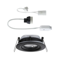 Einbauleuchte Nova Plus schwenkbar IP65 rund 93mm 30° GU