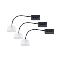 LED Modul Einbauleuchte Choose Coin 3er-Set rund 50mm Coin 3