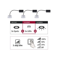 LED Modul Einbauleuchte 3-Step-Dim Choos gallery