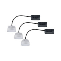 LED Modul Einbauleuchte 3-Step-Dim Choose Coin 3er-Set rund 