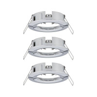 Einbauleuchte Choose Basisset starr IP44 rund 78mm max. 3x10