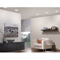Premium LED Einbauleuchte Whirl Einzelleuchte rund 150mm 6,9