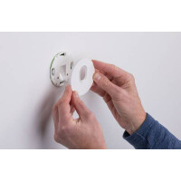 LED Wandeinbauleuchte Wall rund 78mm 1,1W 65lm 230V 2700K We