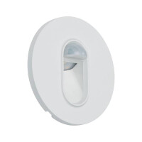 LED Wandeinbauleuchte Wall rund 78mm 2,7W 65lm 230V 2700K We